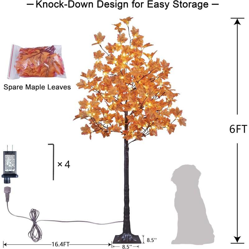 Bestideasell Lighted Maple Tree