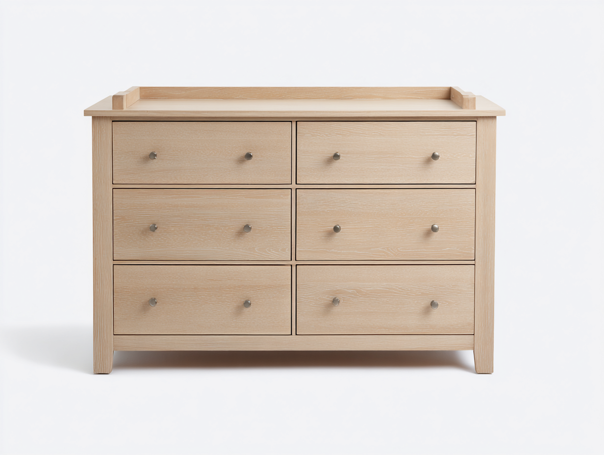 Cómoda-madera-roble-claro-120x50x82 cm-marrón-claro-dormitorio-diseño moderno-Roommynest