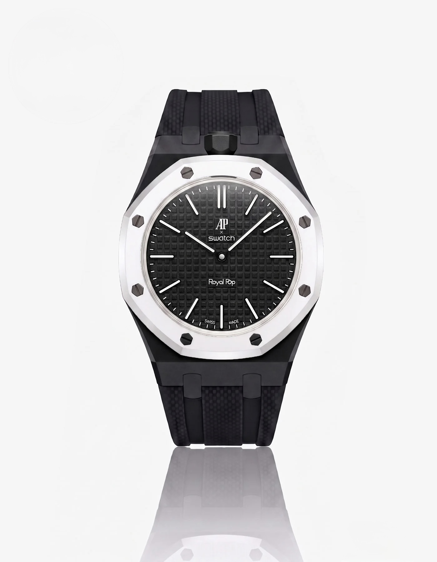 Bracelet Swatch Royal Pop Ocho Negro