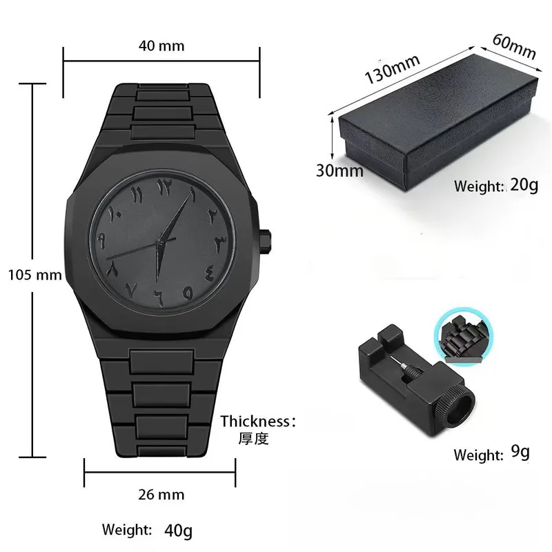 Montre À Quartz Pour Hommes