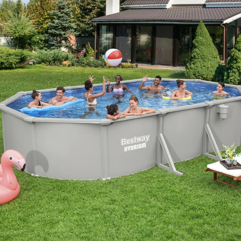 Piscine acier ovale Hydrium 610 x 366 x 122 cm
