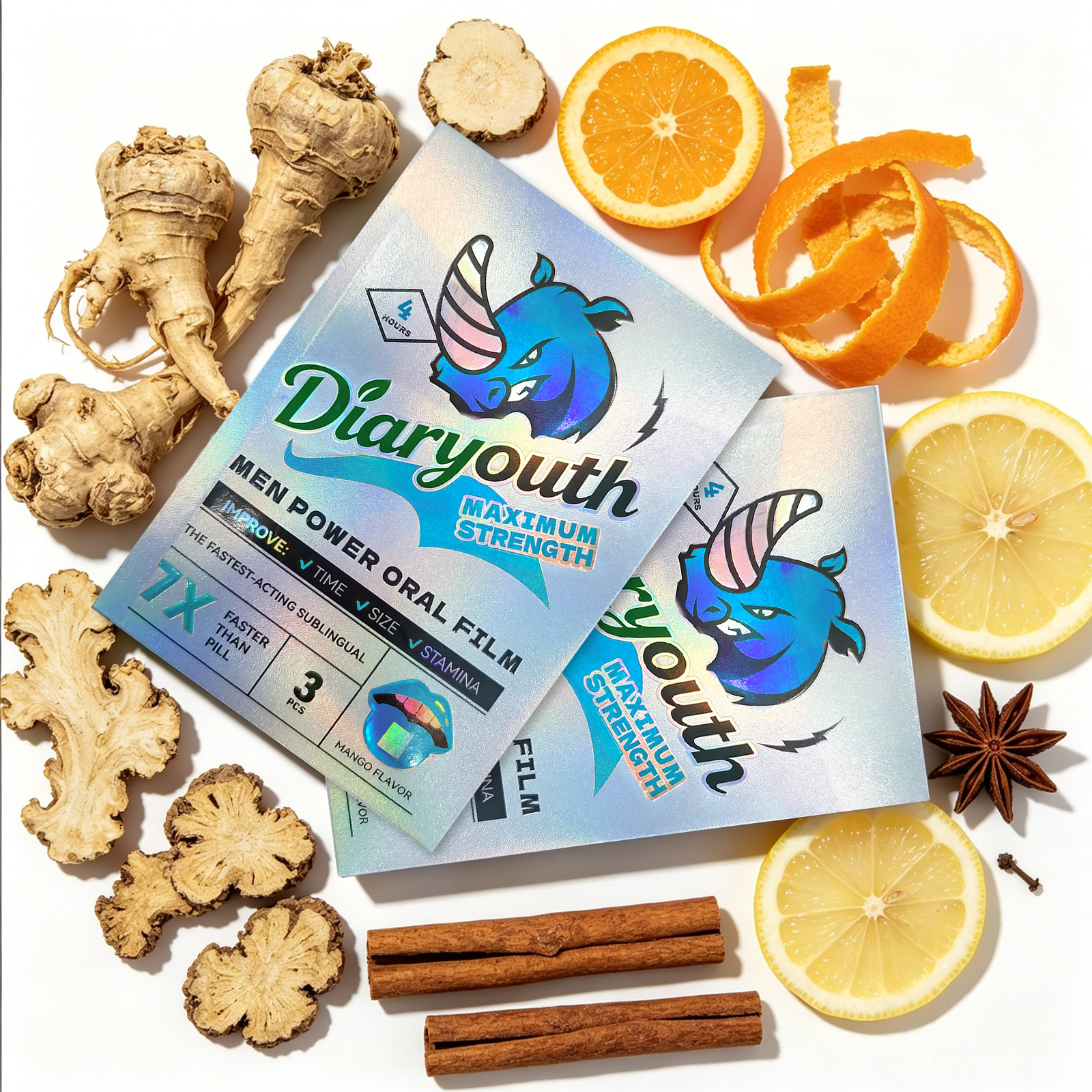 Vibrantmen™Late Night Power Oral Strip | Premium Men's Boost