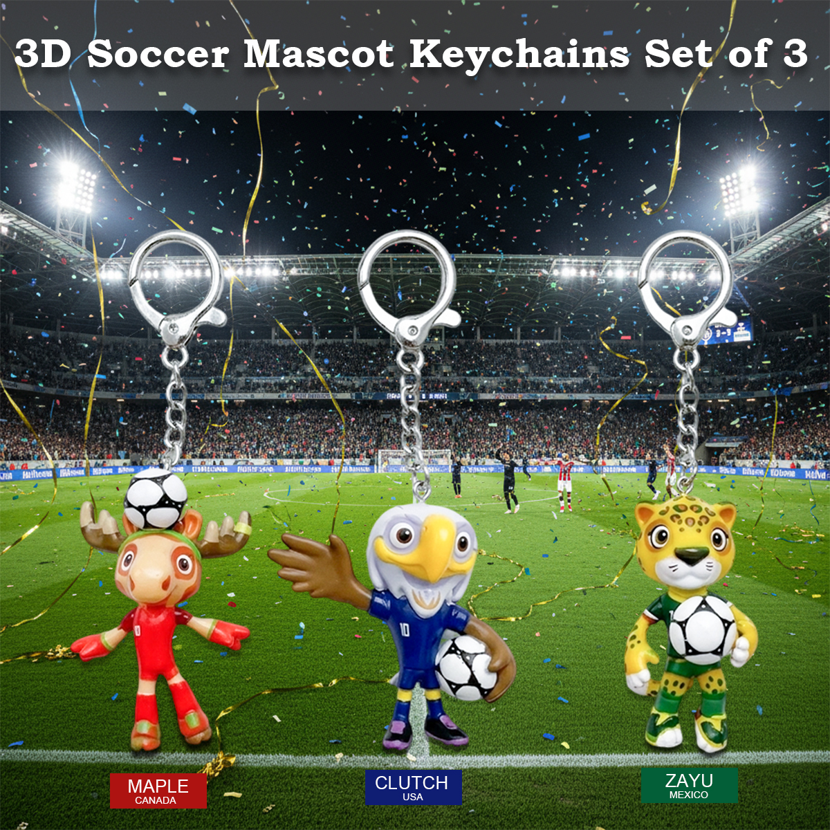 Keychain Figurine Bundle