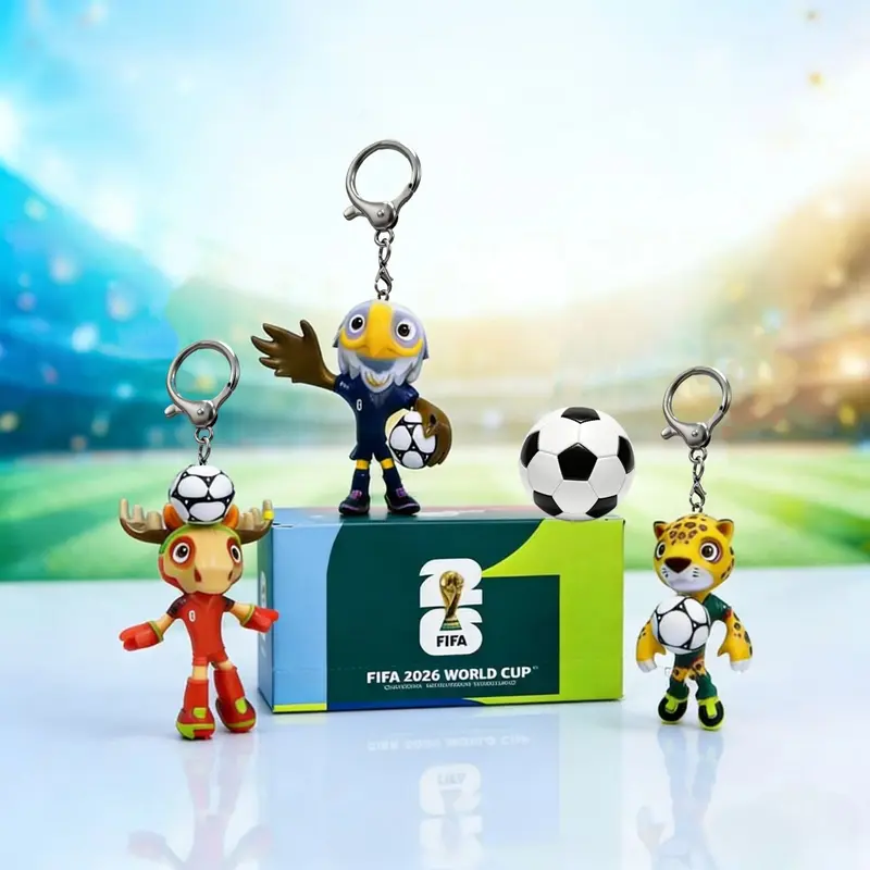 🔥Last Day 50% OFF⚽🏆Officially Licensed 2026 Soccer Ball Keychain 