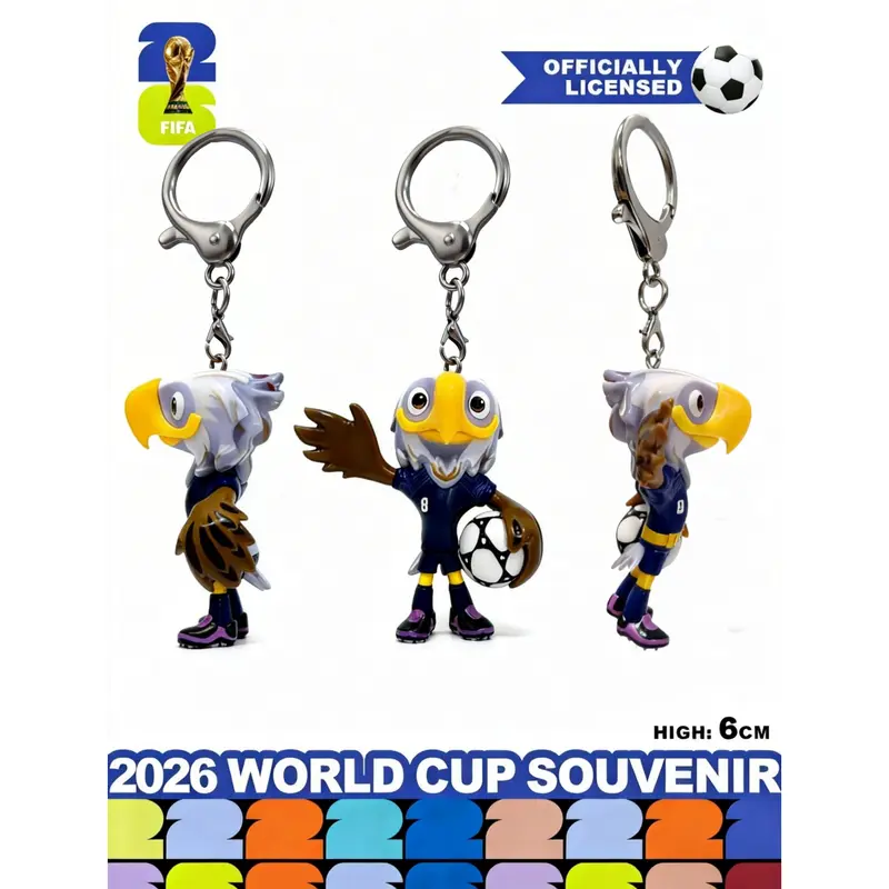 🔥Last Day 50% OFF⚽🏆Officially Licensed 2026 Soccer Ball Keychain 
