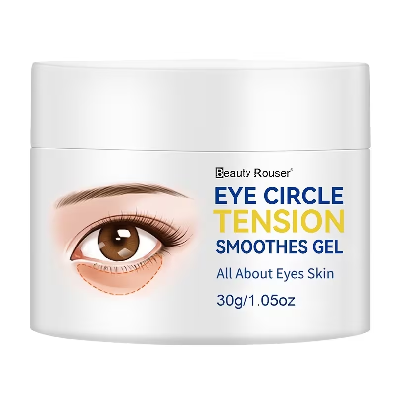 Eye Smoothes Gel 30g/1.05oz, Fast Smoothes Eye Bags, Firms And Moisturize Skin with Caffeine, Suitable for All Skin Types.