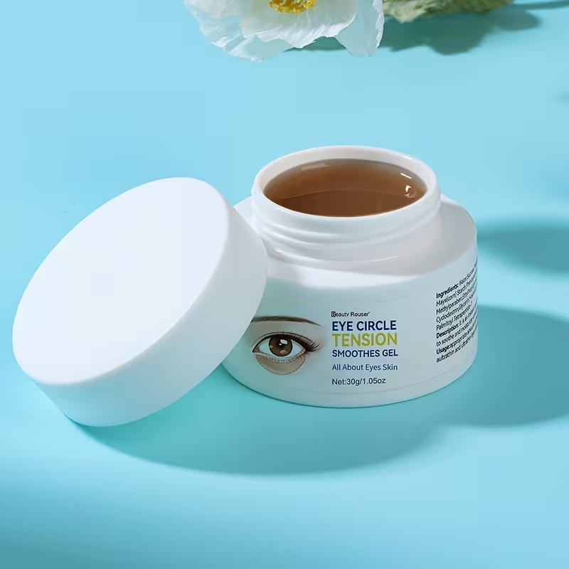 Eye Smoothes Gel 30g/1.05oz, Fast Smoothes Eye Bags, Firms And Moisturize Skin with Caffeine, Suitable for All Skin Types.