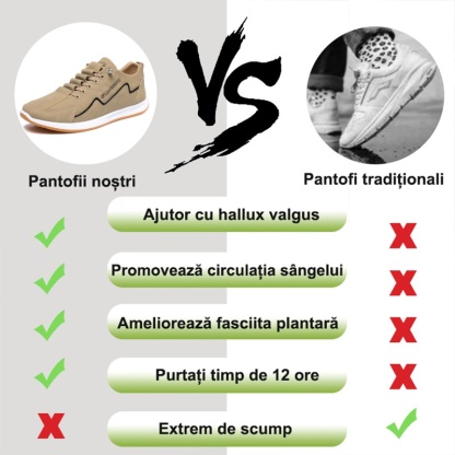 Pantofi casual confortabili