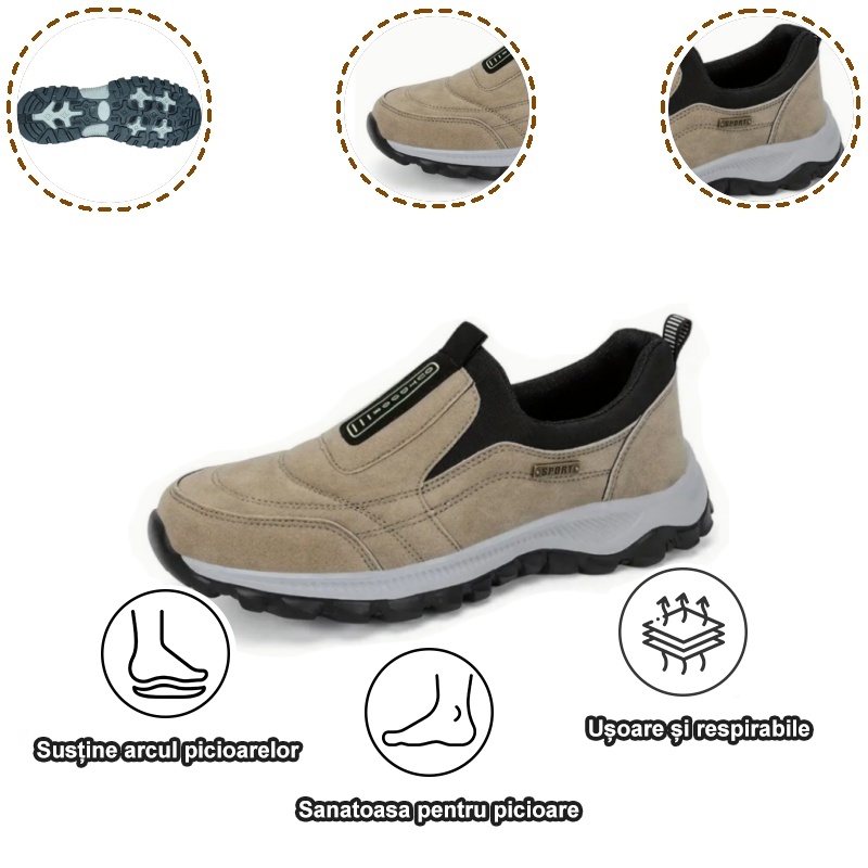 [🔥Reducere limitată de 50% - Nu ratați!] Pantofi ortopedici cu design ergonomic - vă ajută să scăpați ușor de durerile de picioare 👞