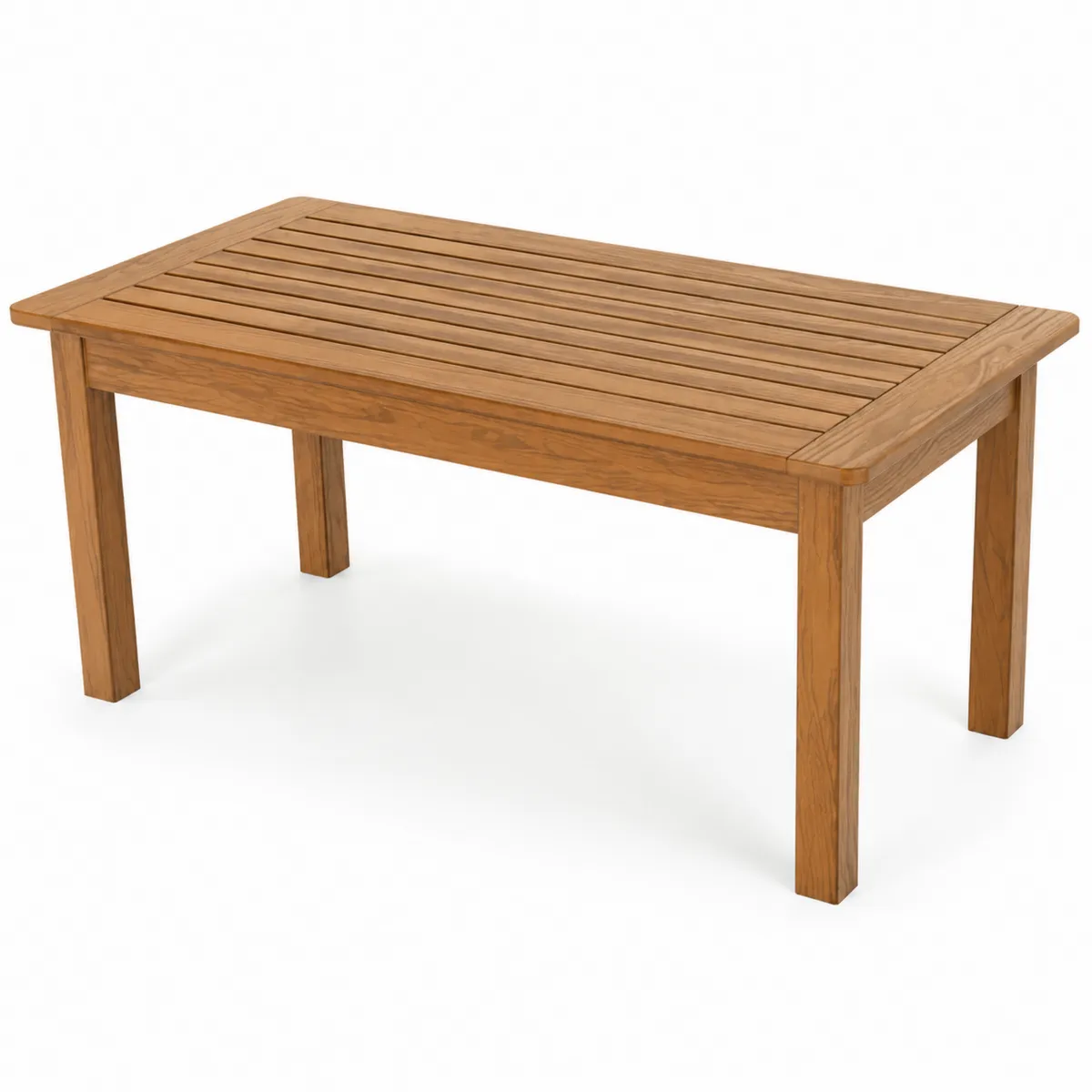 Table de jardin en bois d'acacia 120x70x45 cm