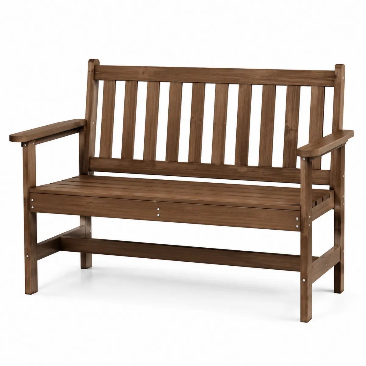 Banc d'extérieur en bois d'acacia 120 cm