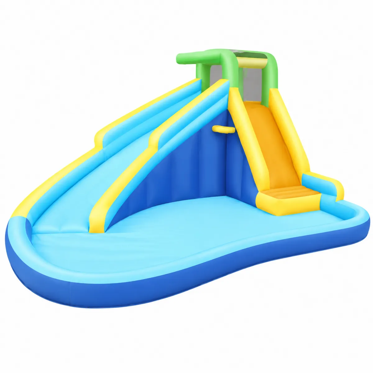Structure gonflable de piscine pour enfants en PVC Multicolore