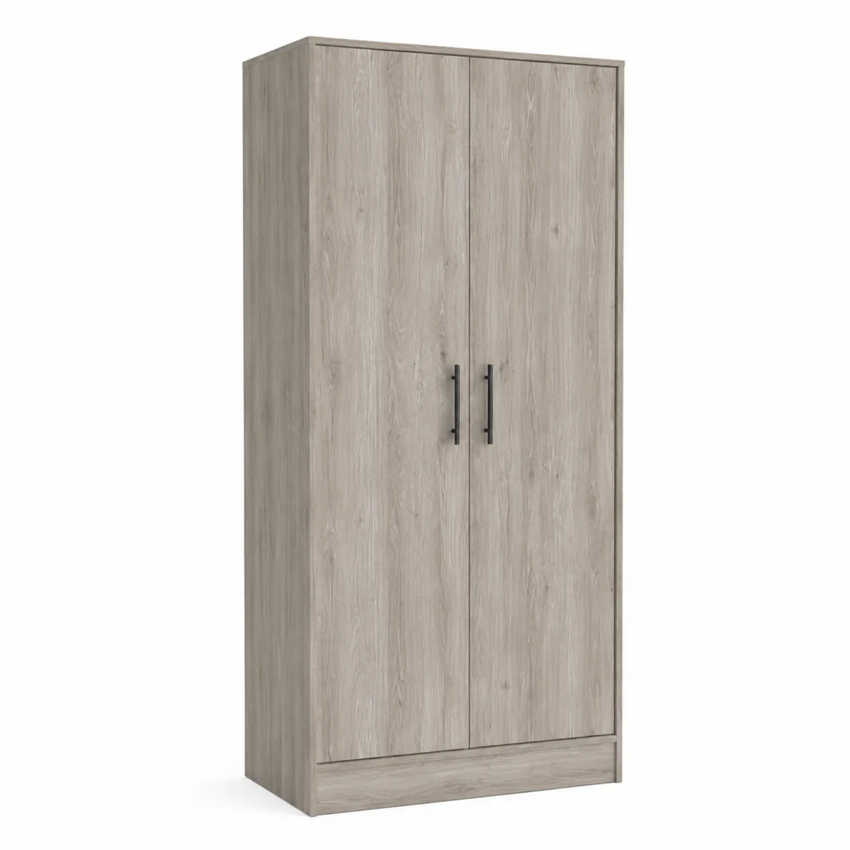 Armoire en bois 2 portes 80x52x180 cm