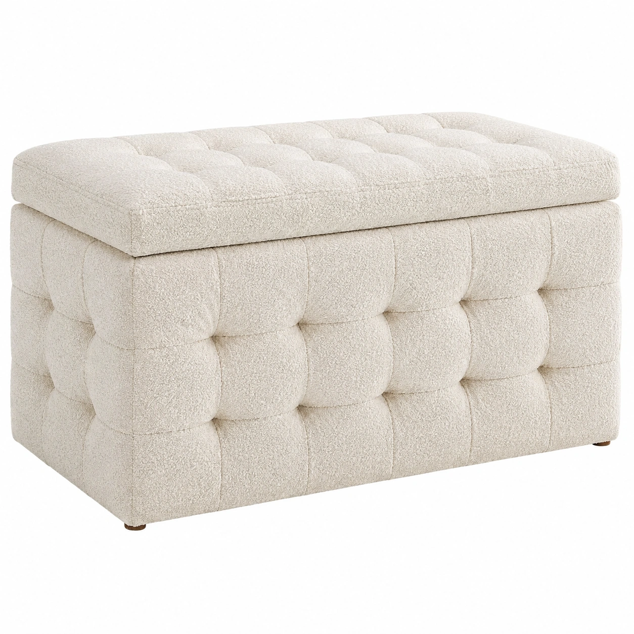 Baul Ottoman Soft Cream-urbanlisse