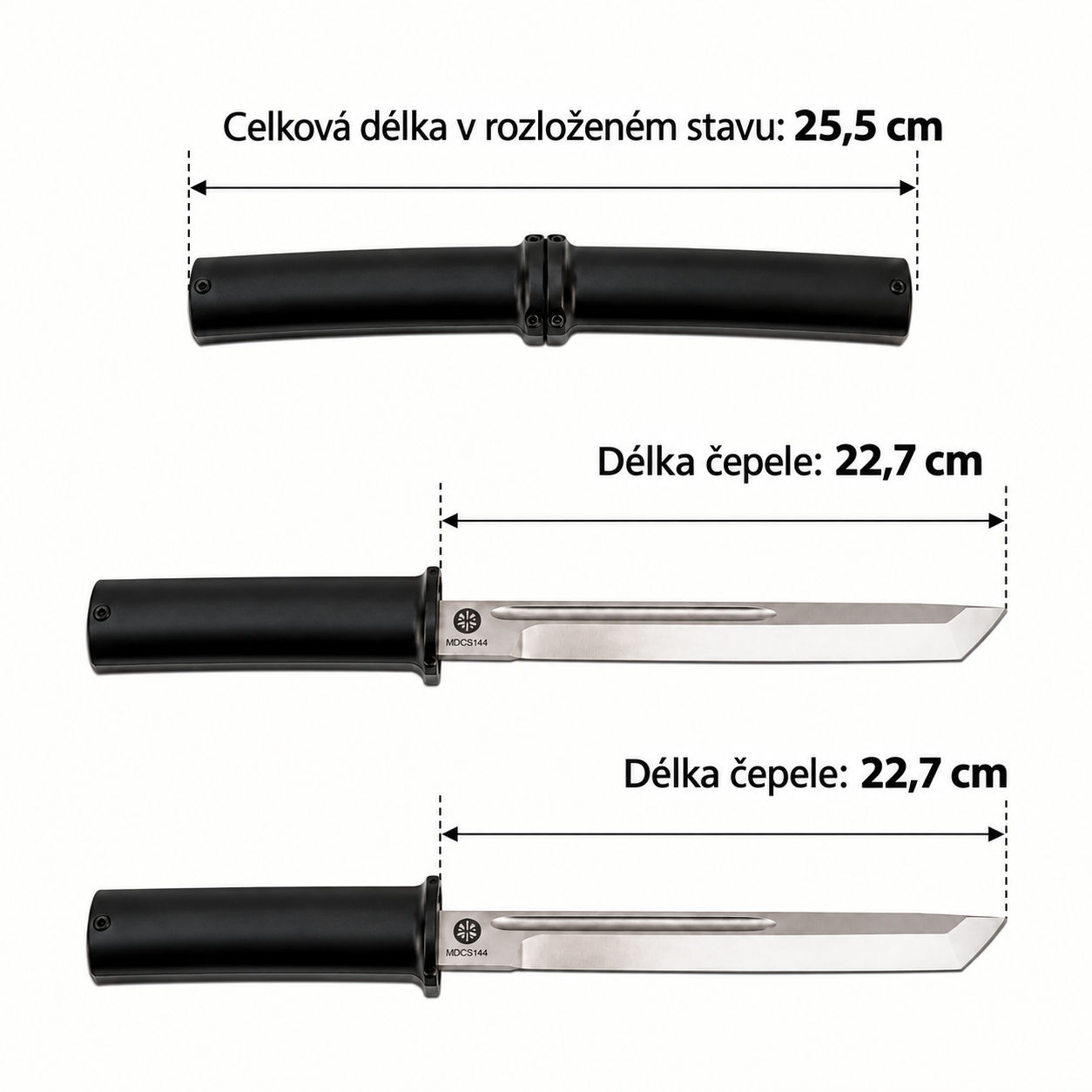 Dvojitá čepel Instant Ronin
