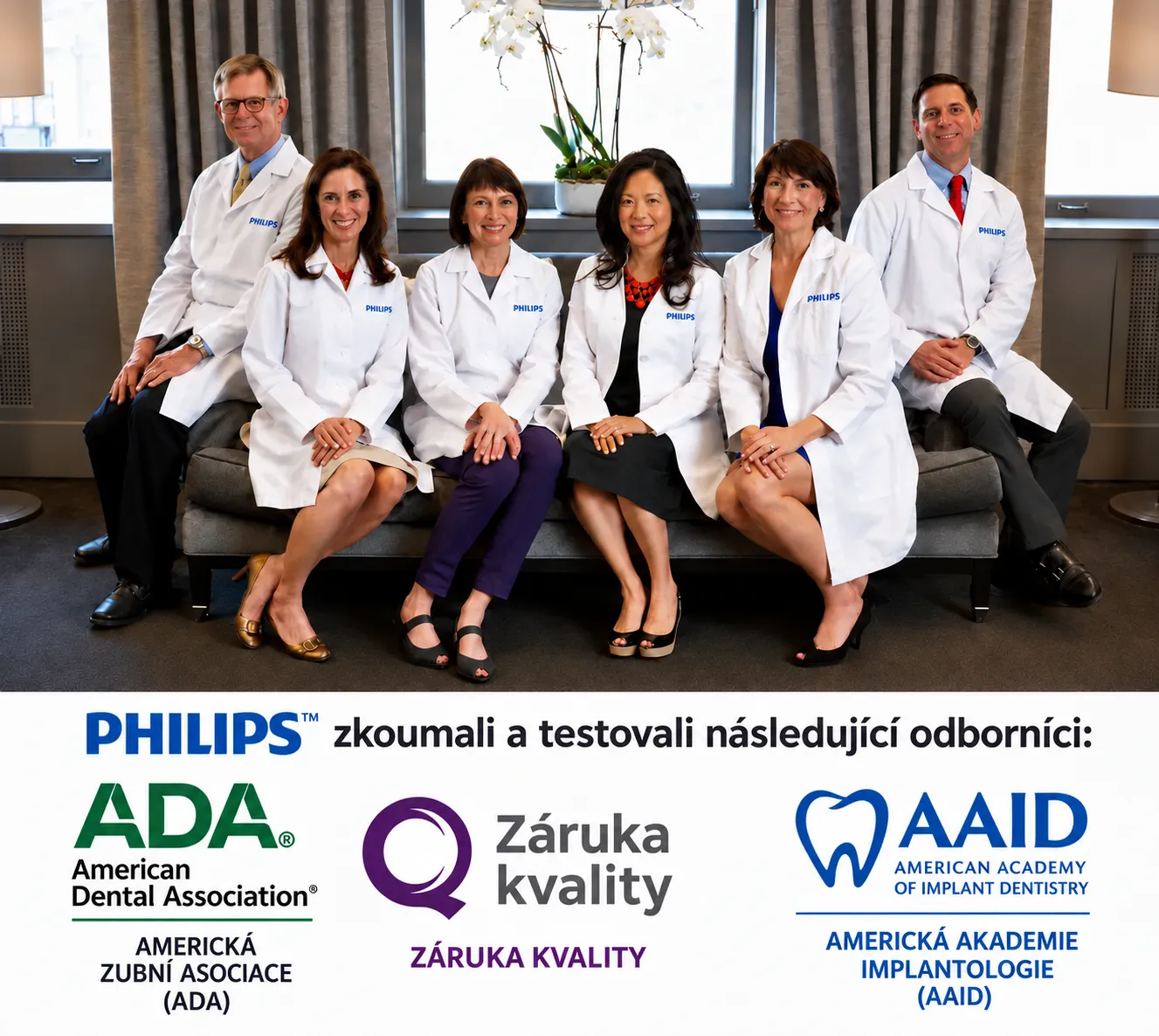 Zubní náhrady PHILIPS™ z dentální pryskyřice PMMA – přirozený odstín, vysoká odolnost a pohodlné přizpůsobení ústní dutině.