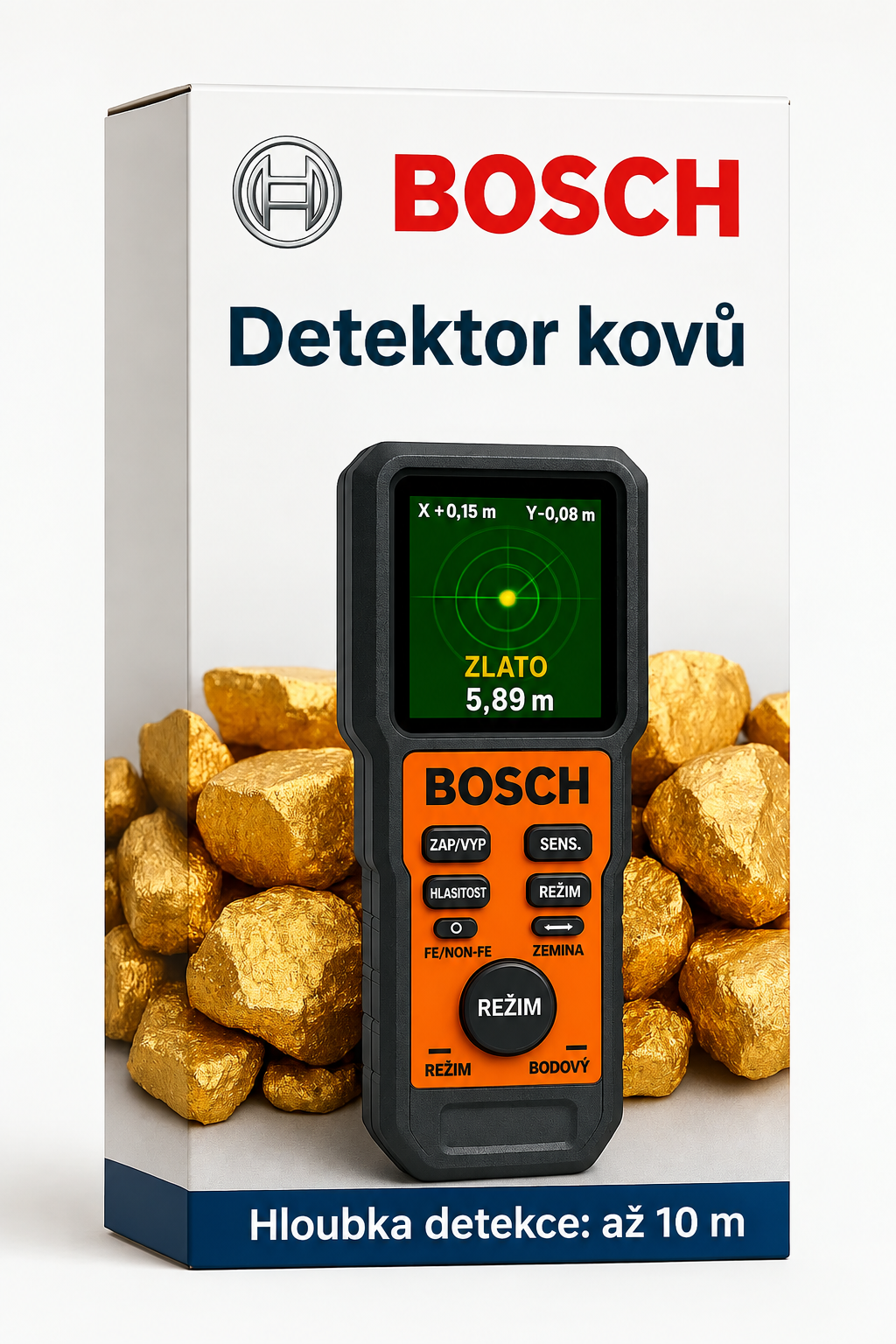 2026 Nagy pontosságú fémdetektor BOSCH