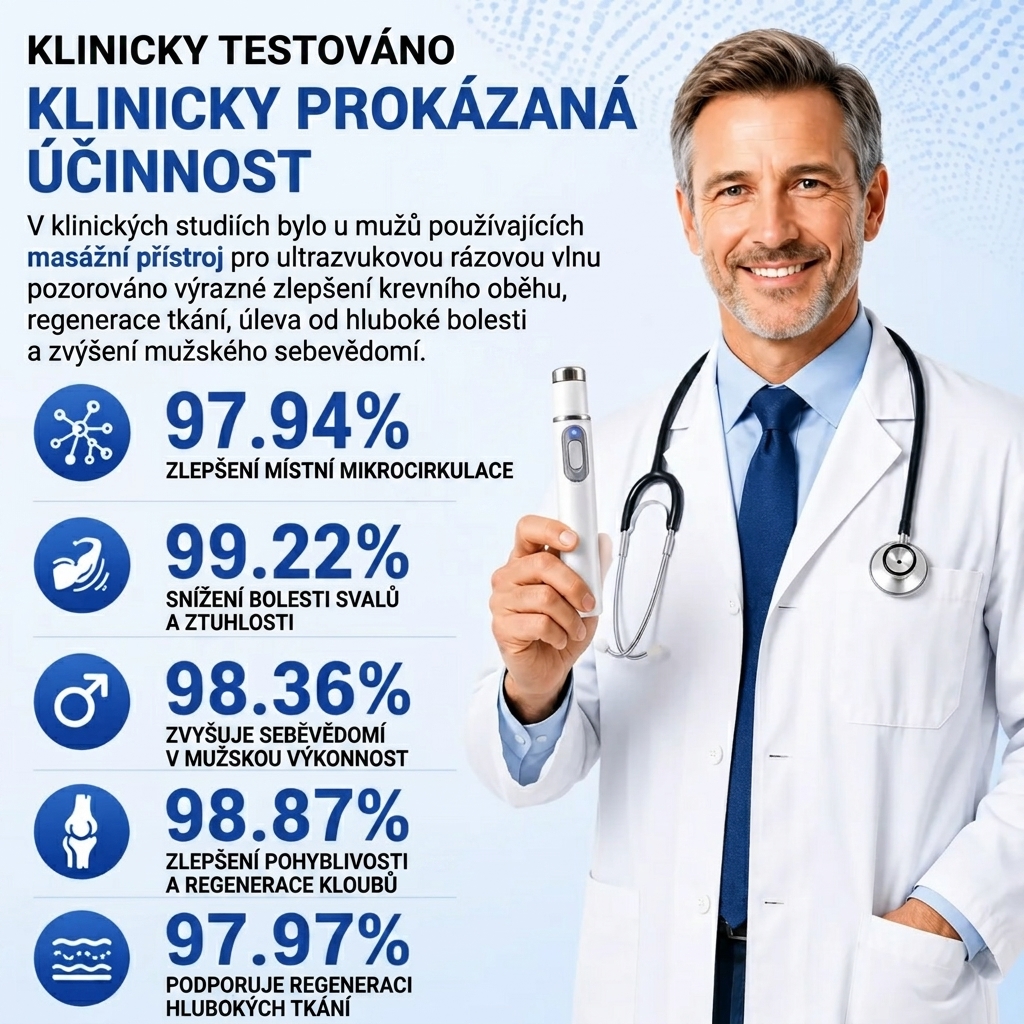 💙 Pokročilá akustická terapie rázovou vlnou může pomoci obnovit zdraví tkáně penisu, zlepšit erekci, výkonnost a mužské sebevědomí a zároveň ulevit od 💪 bolesti svalů, 🦴 stuhlosti kloubů a 🦵 problémů se šlachami.