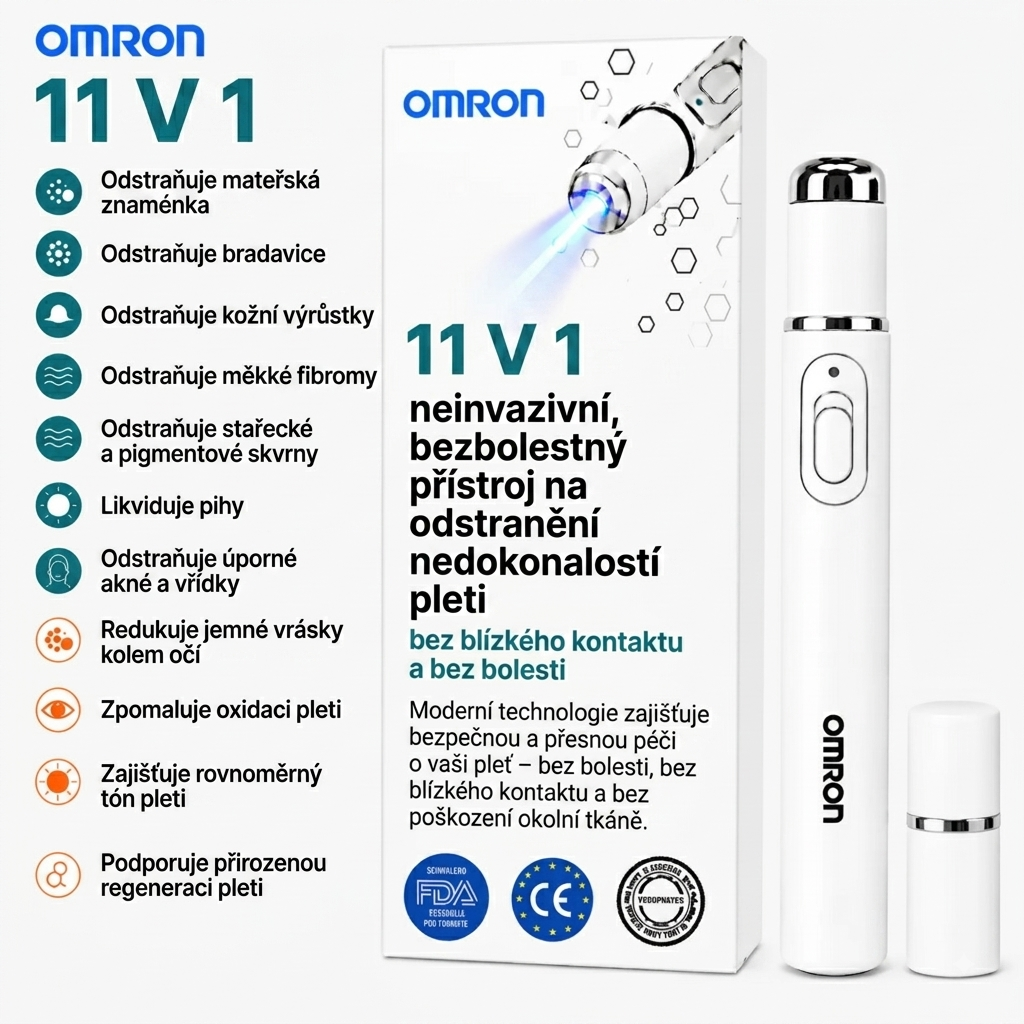 ✨ Omron™ 2026 – Multifunkční péče o pleť nové generace v peru: profesionální řešení pro odstranění znamének a nedokonalostí. Neinvazivní technologie bez bolesti a bez jizev pro zdravější a zářivější pleť. Vyrobeno v USA. ✨
