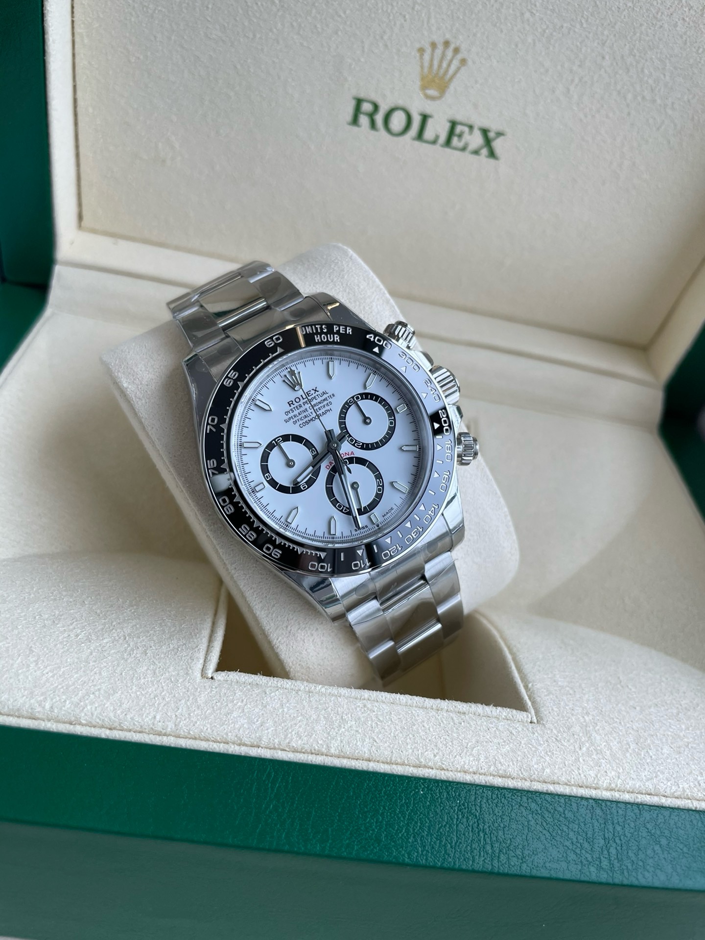 Cosmograph Daytona 40 mm – Oystersteel Edelstahl | Ref. 126500LN-0001
