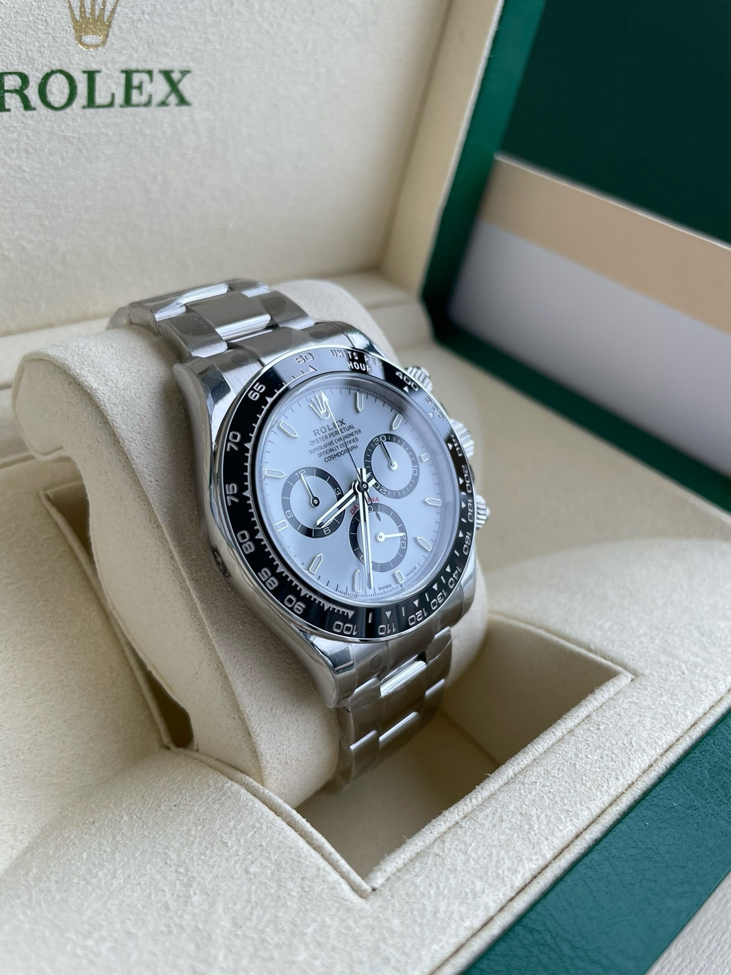 Cosmograph Daytona 40 mm – Oystersteel Edelstahl | Ref. 126500LN-0001
