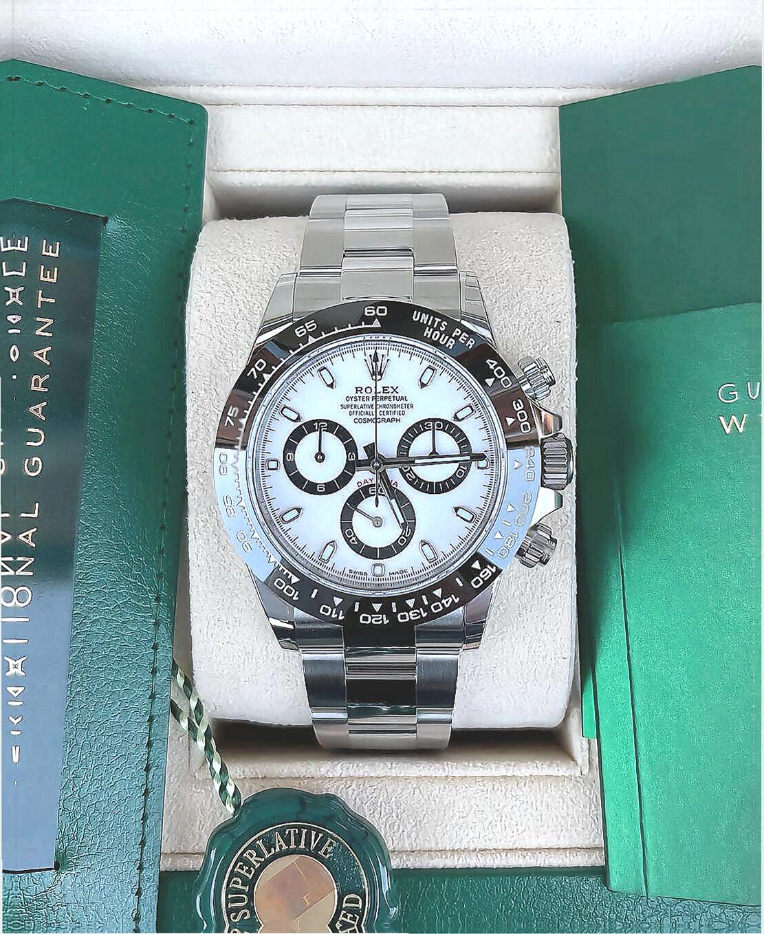 Zeitlich begrenztes Angebot, Zahlung per Nachnahme. Daytona Uhr 40 mm – Gehäuse aus Oystersteel | Referenznummer: 126500LN-0001