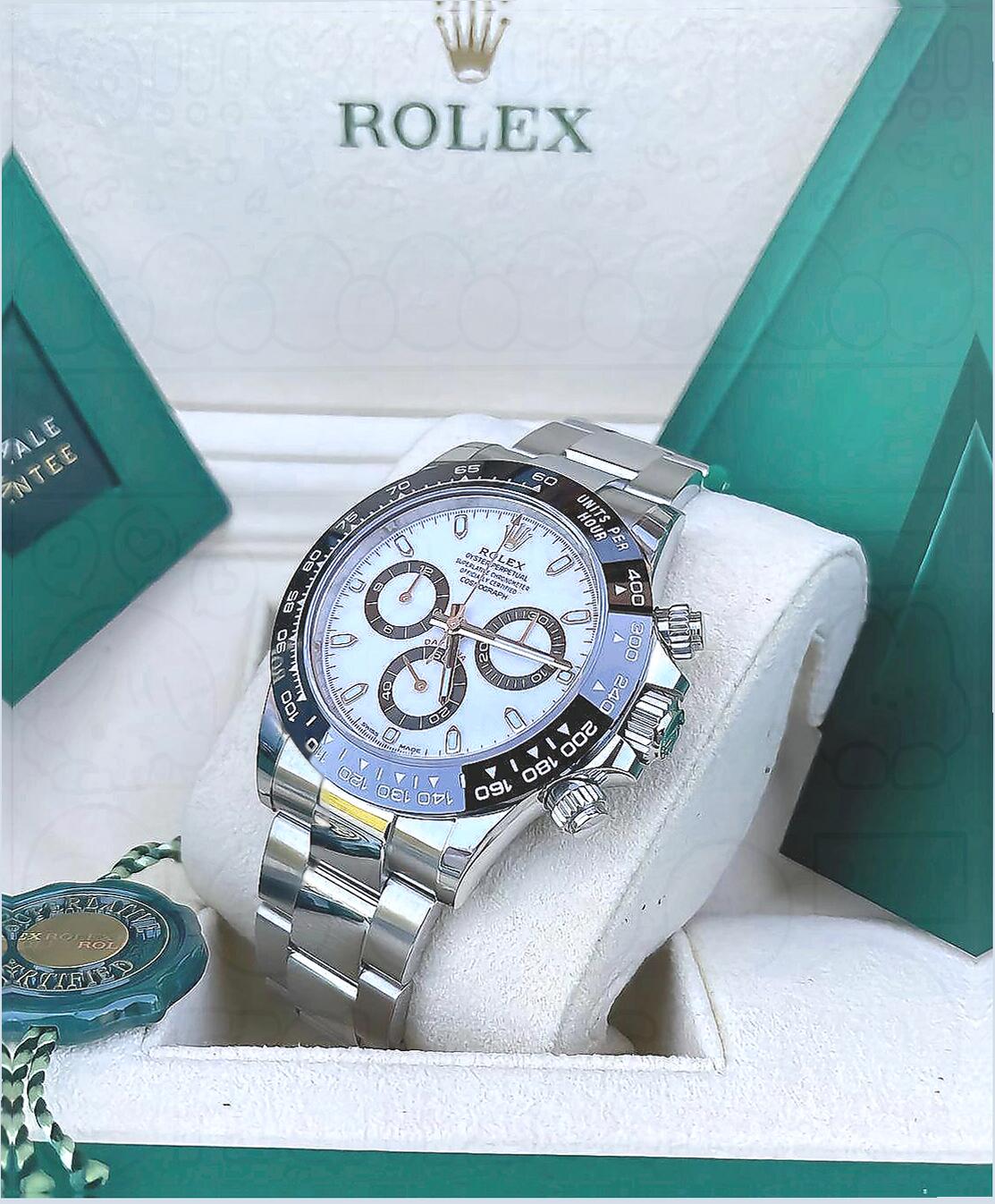 Zeitlich begrenztes Angebot, Zahlung per Nachnahme. Daytona Uhr 40 mm – Gehäuse aus Oystersteel | Referenznummer: 126500LN-0001