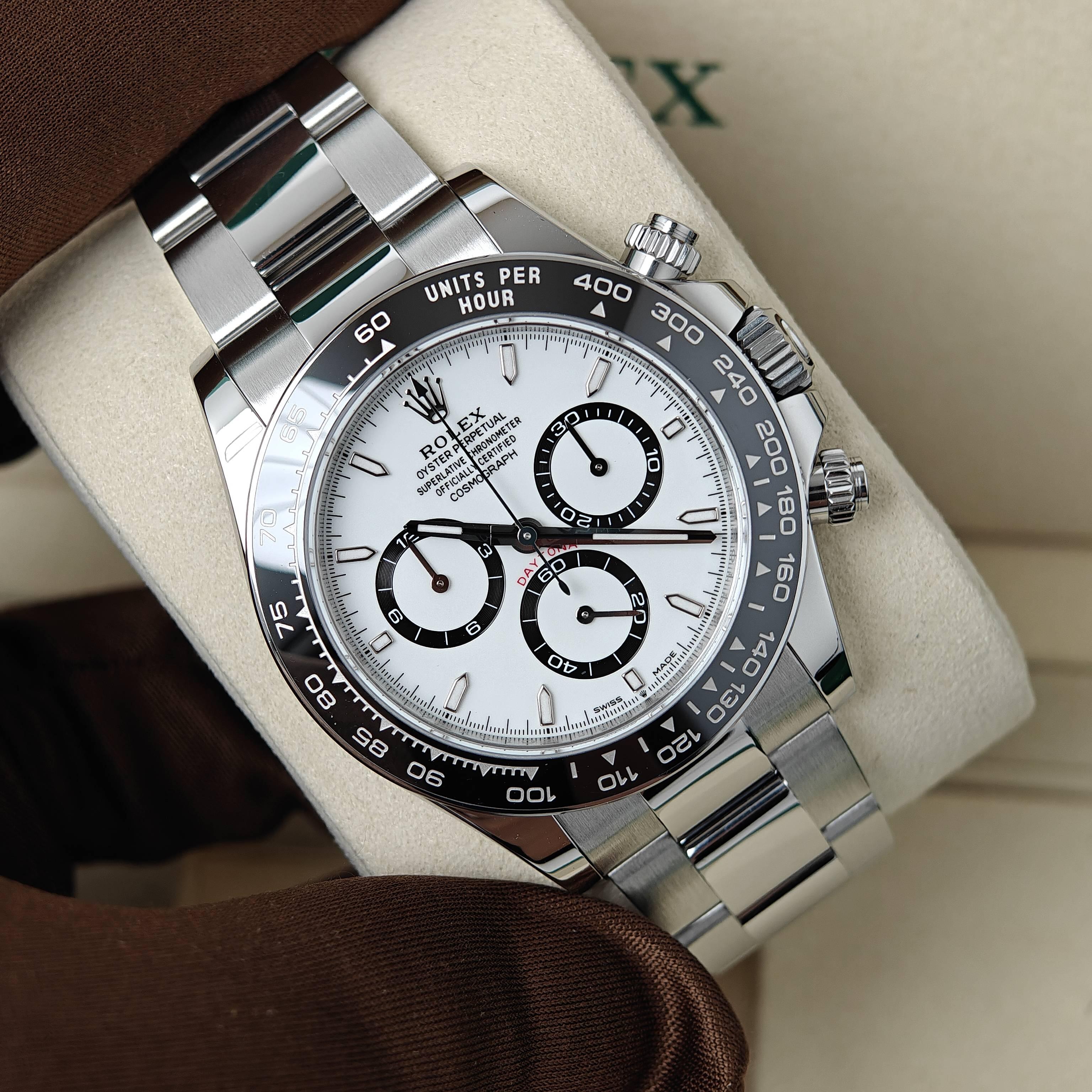 ROLEX Cosmograph Daytona 126500LN Herrenuhr 40 mm Automatik – Chronograph aus Oystersteel