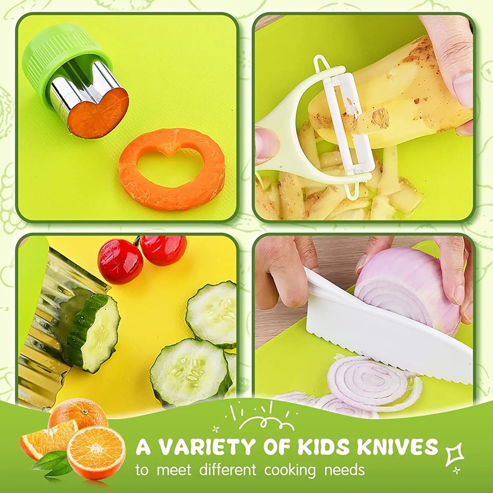 Montessori Kitchen Tools Toy (13 Pieces)