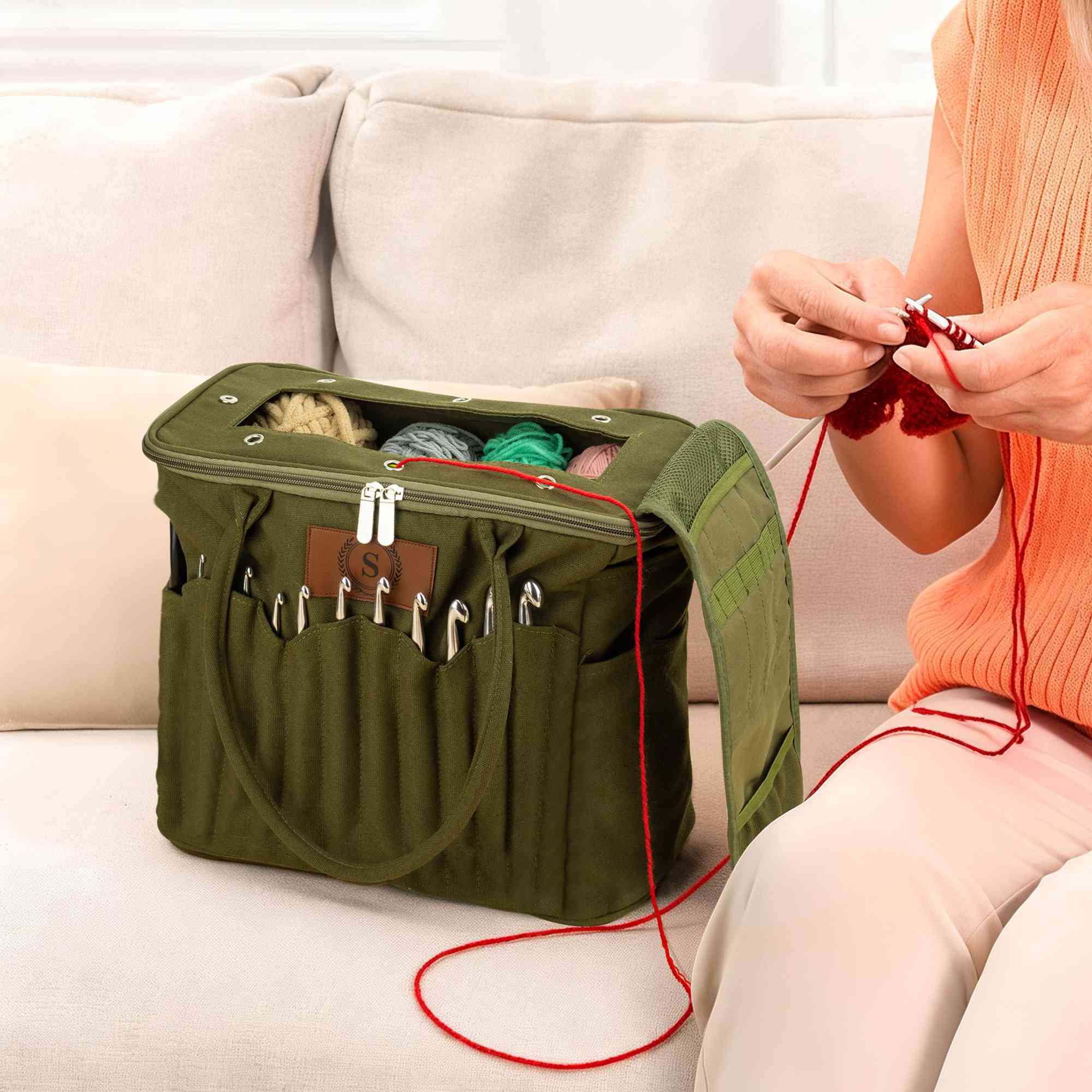 Crochet Tool Organizer Bag