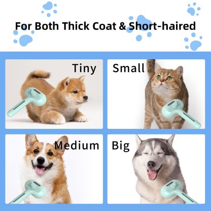 49% OFF🐶Pet Spray Hair Removal Comb & Pet Leave-In Cleaning Solution