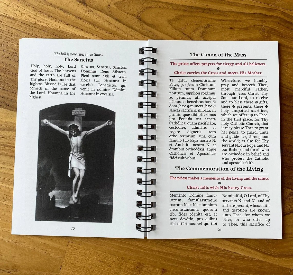 🙏Ordinary of the Traditional Latin Mass in English & Latin