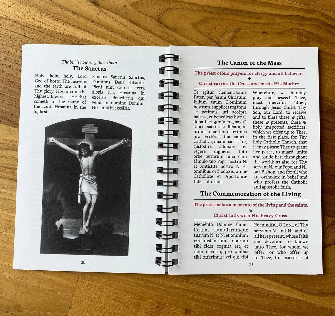🙏Ordinary of the Traditional Latin Mass in English & Latin