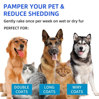 49% OFF🐶Pet Spray Hair Removal Comb & Pet Leave-In Cleaning Solution