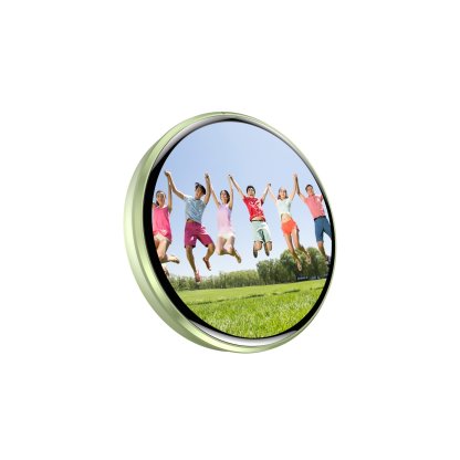 Digital Badge Photo Video GIF Display Screen Pins Pixel Touchscreen Lightweight 500mAh