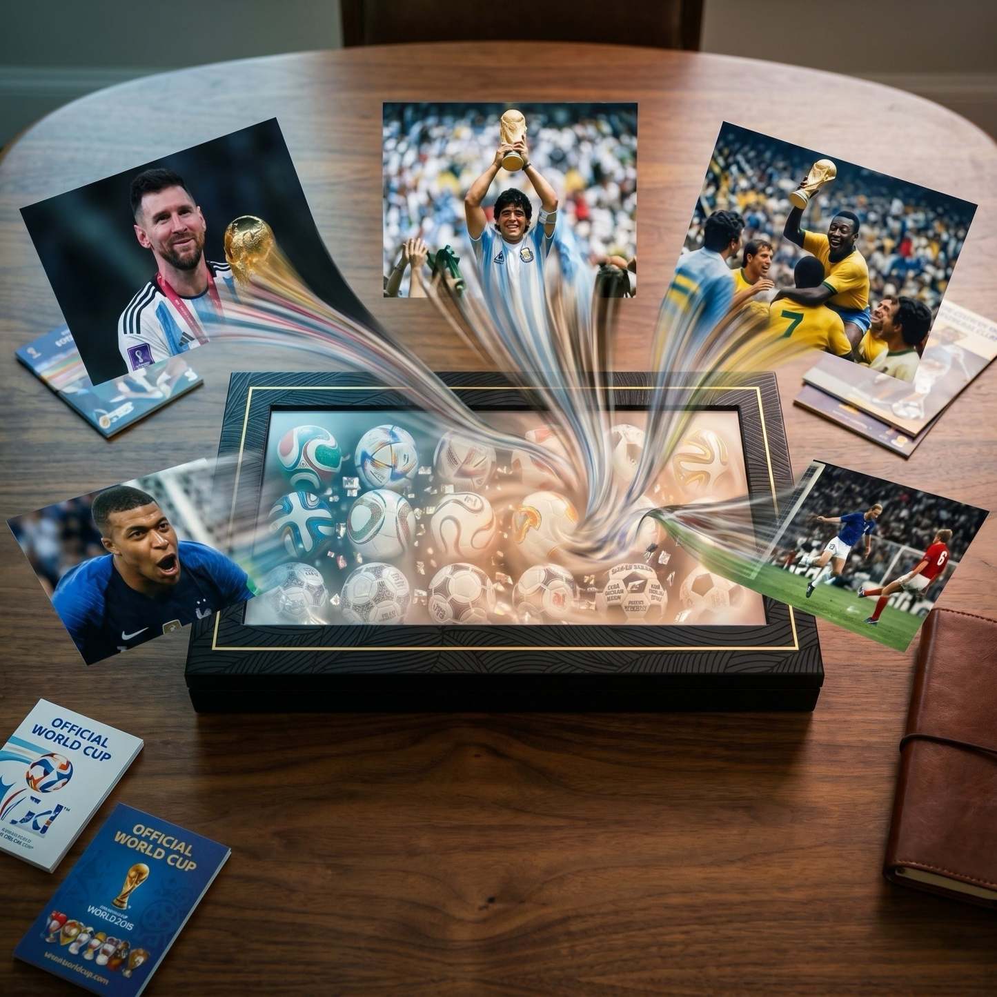 🏆 Handcrafted Mini Soccer Ball Collection (1970–2026) – 2026 World Cup Sale🔥 Up to 50% OFF!