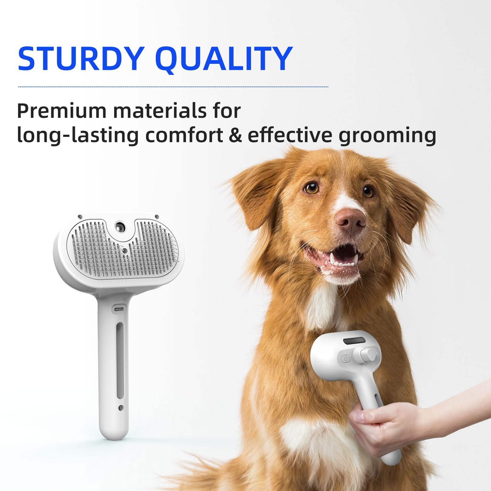 49% OFF🐶Pet Spray Hair Removal Comb & Pet Leave-In Cleaning Solution