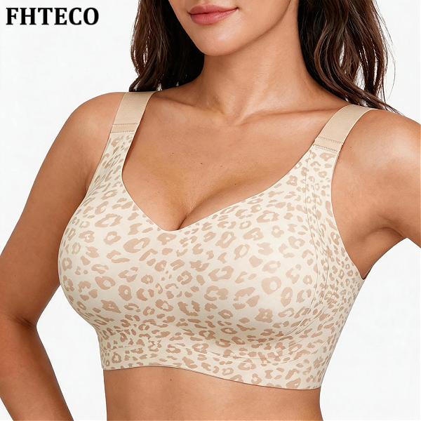 Sujetador sin costuras para mujer con efecto push-up
