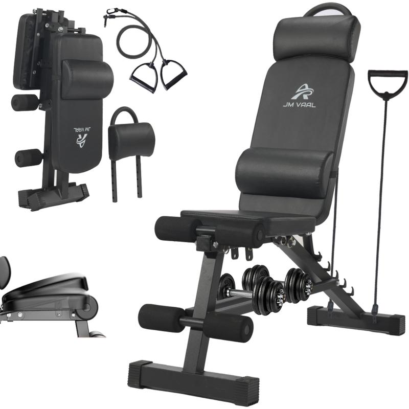 13 en 1 Multifuncional Ajustable Plegable Silla Fitness Ajustable Banco Fitness Multifuncional Banco Empujador de Mancuernas Asiento Empujador de Mancuernas Equipo Fitness