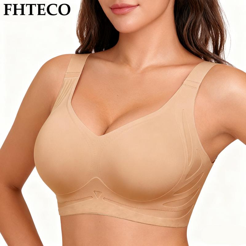 Sujetador sin costuras para mujer con efecto push-up