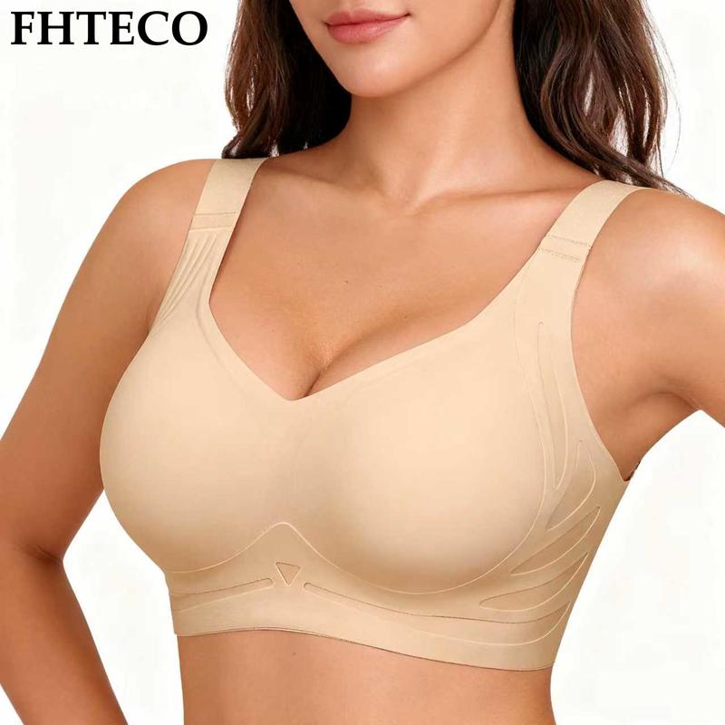 Sujetador sin costuras para mujer con efecto push-up