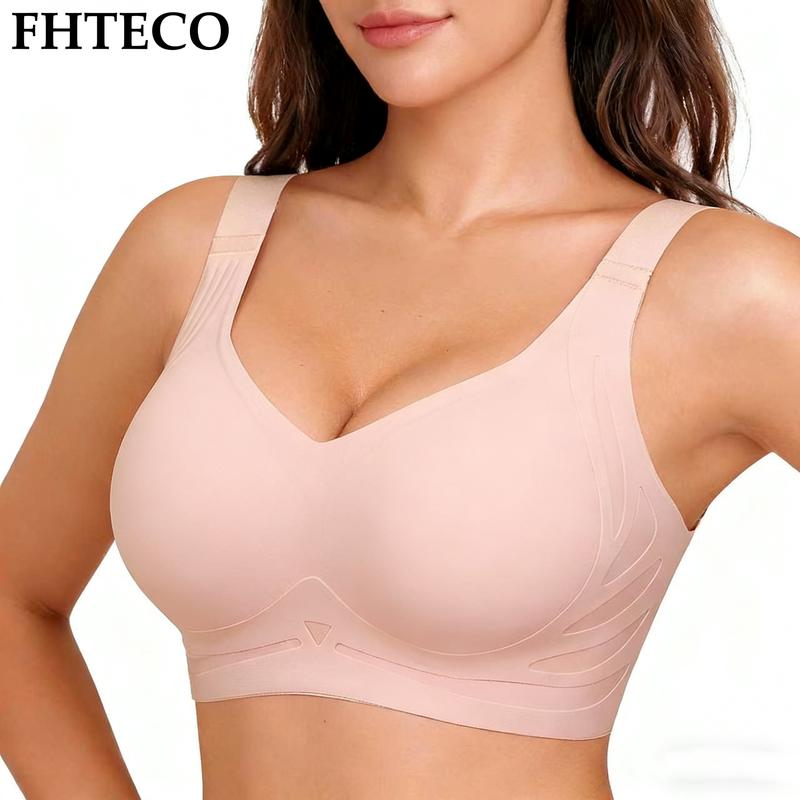 Sujetador sin costuras para mujer con efecto push-up