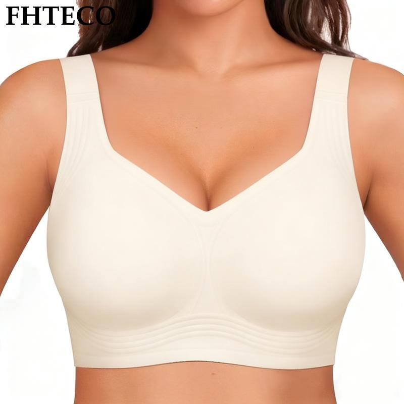 Sujetador sin costuras para mujer con efecto push-up