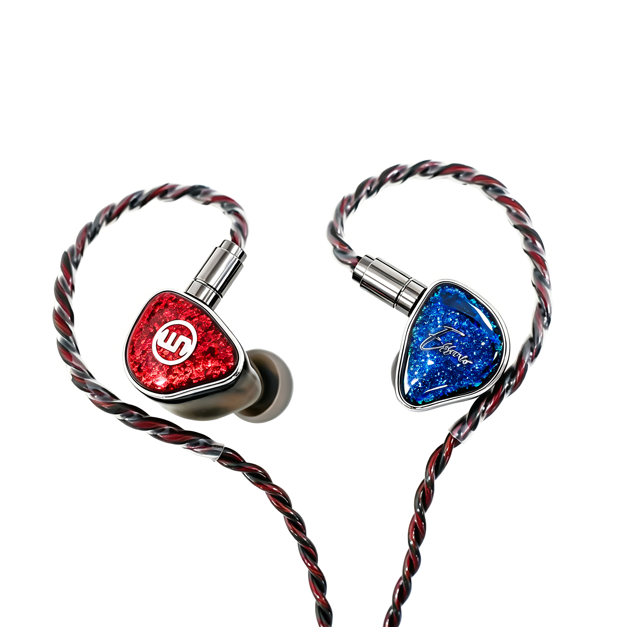 ESSONIO ES-C14 Hybrid 5-Driver IEMs – in Ear Monitors Earbuds