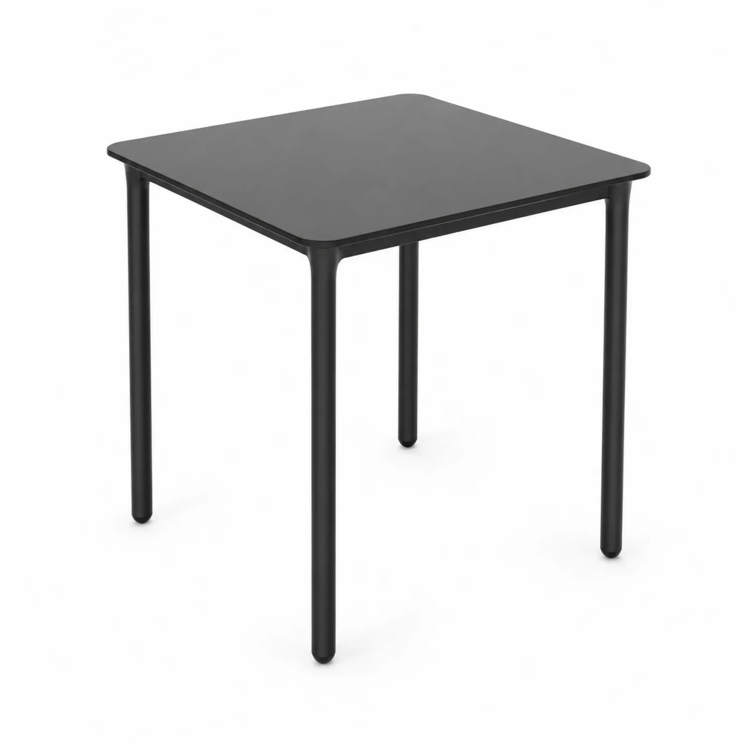 Stolik Kwadratowy Czarny Aluminium 50x50x70 cm-Homegloweu