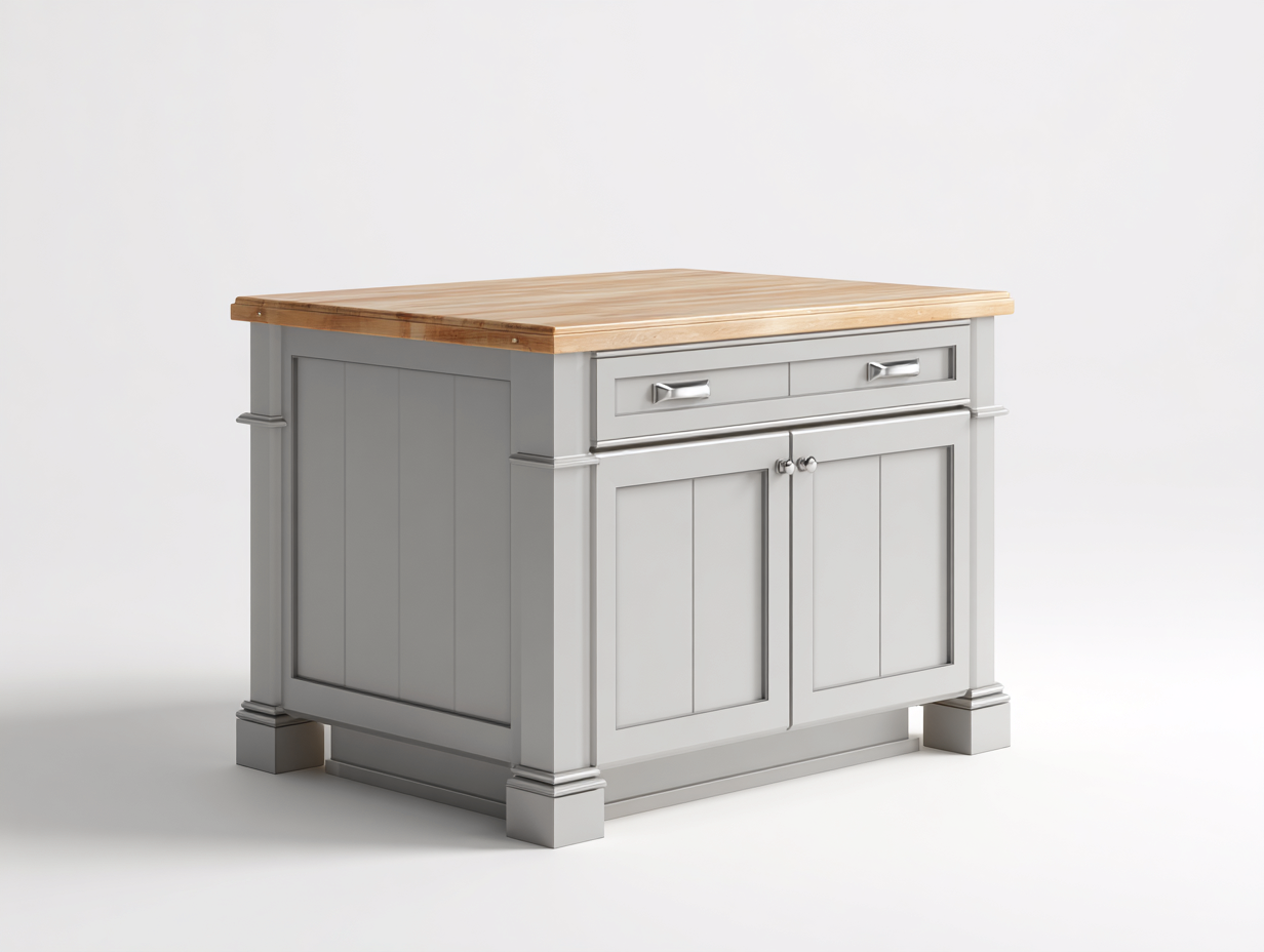 Sideboards Holz MDF 110x65x90 cm - Grau Naturholz - Klassisches Design - Für Esszimmer geeignet-Oakuplab