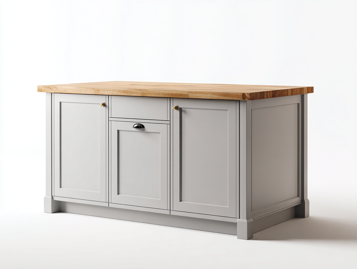 Sideboards Holz MDF 140x70x90 cm - Grau Naturholz - Klassisches Design - Für Esszimmer geeignet-Oakuplab