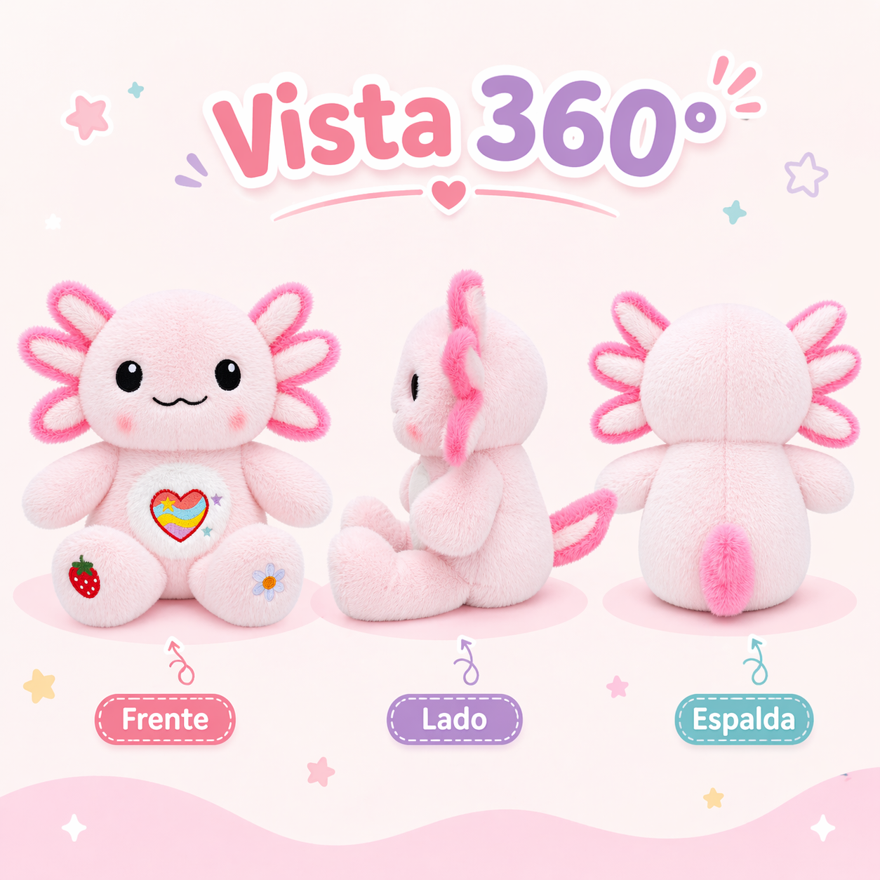 Cute Axolotl Plush Gifts for Kids