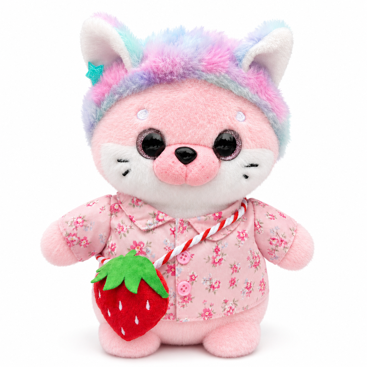25cm Dress-Up Seal Plush Toy with Removable Clothes and Bags, 6 Styles Stuffed Animal with Hats, Sweaters, Dresses and Accessories, Cute Plush Gift for Birthday, Christmas and Room Decor