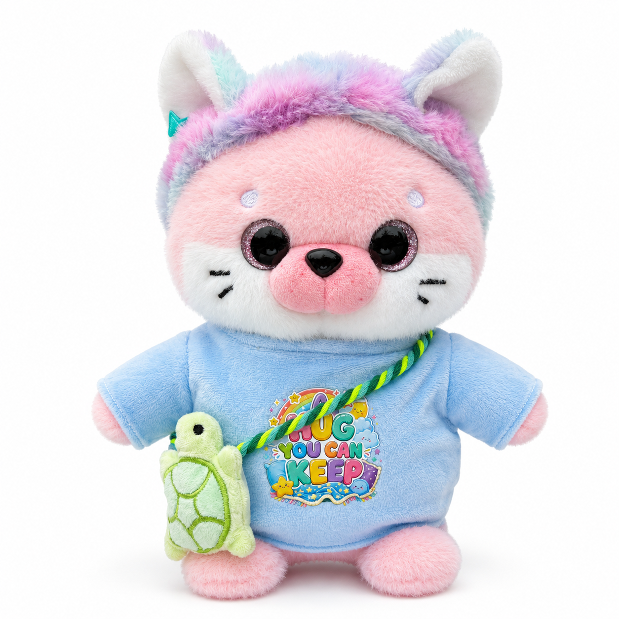 25cm Dress-Up Seal Plush Toy with Removable Clothes and Bags, 6 Styles Stuffed Animal with Hats, Sweaters, Dresses and Accessories, Cute Plush Gift for Birthday, Christmas and Room Decor